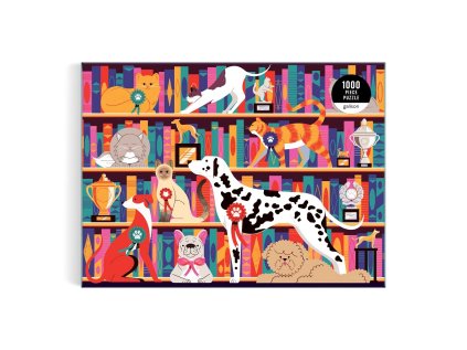 Galison Puzzle Výstava psov a mačiek 1000 dielikov