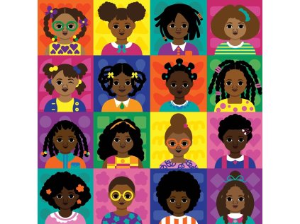 Mudpuppy Puzzle Moje vlasy, moja koruna 300 dielikov