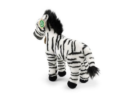 Rappa Plyšová zebra stojaca 30 cm ECO-FRIENDLY