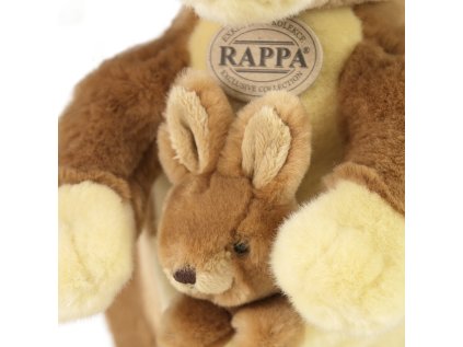 Rappa Plyšový klokan s mláďaťom 37 cm ECO-FRIENDLY
