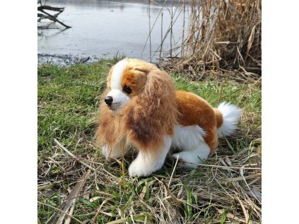 Rappa Plyšový pes kavalier King Charles Španiel 28 cm ECO-FRIENDLY