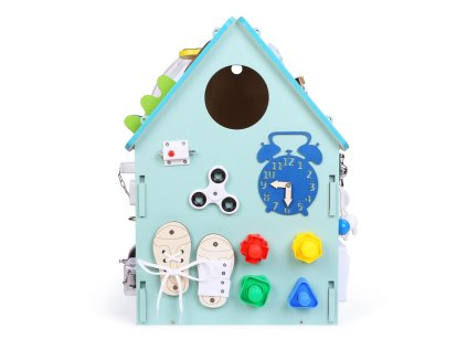 2Kids Toys Activity board Domček modrý