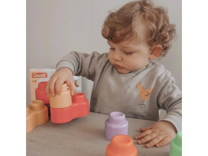 Quercetti Stavebnica Momy Soft 12 ks