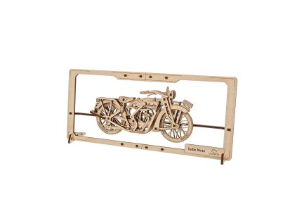 Ugears 2,5D drevené mechanické puzzle India Moto