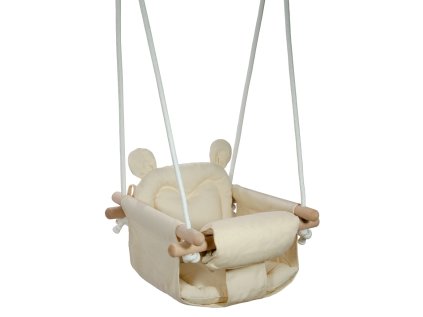 2Kids Toys Hojdačka Macko béžová