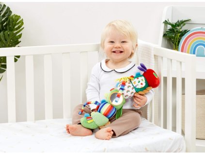 Rainbow Textilná hračka Veľmi hladná húsenica Activity