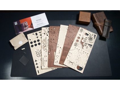 Ugears 3D drevené mechanické puzzle Kniha tajomstiev