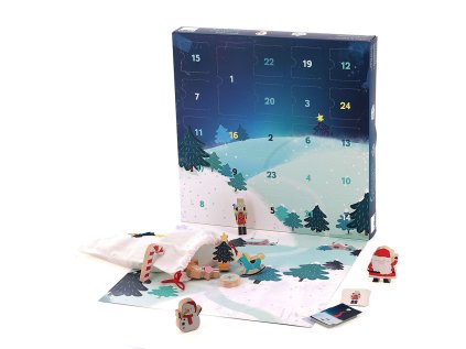 Vilac Adventný kalendár Hmataj a nájdi