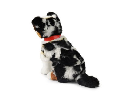 Rappa Plyšový pes austrálsky ovčiak 30 cm ECO-FRIENDLY
