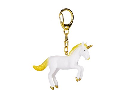 Mojo Kľúčenka Jednorožec v skoku žltý