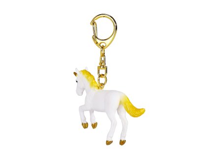 Mojo Kľúčenka Jednorožec v skoku žltý