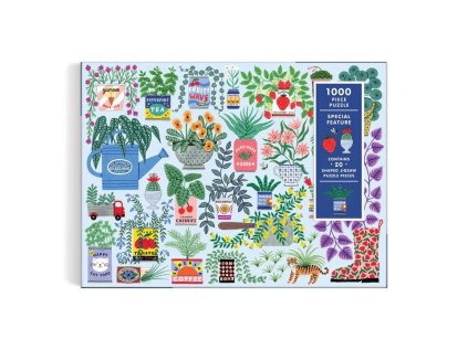 Galison Puzzle Sadenie kvetov 1000 dielikov - poškodený obal