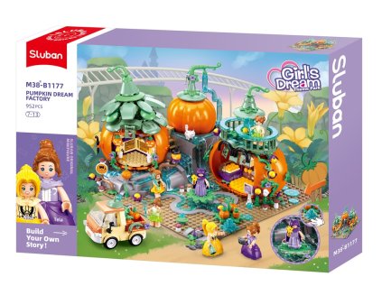 Sluban Girls Dream Girls Dream Pumpkin M38-B1177 Kúzelná tekvicová dedinka