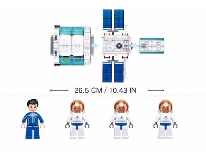 Sluban Space M38-B1201 Riadiaci modul základnej stanice Dream Space