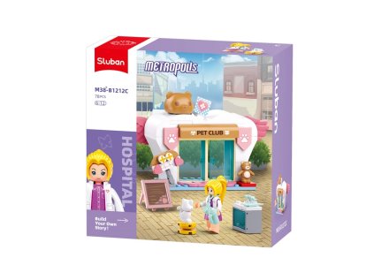 Sluban Metropolis M38-B1212C Ošetrovňa pre domácich miláčikov