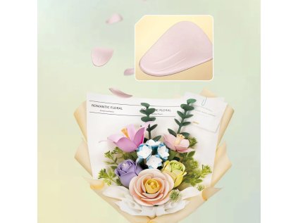 RoboTime 3D skladačka Jarná kytica