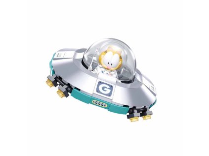 Sluban Builder M38-B1223 Garfield na ceste do vesmíru