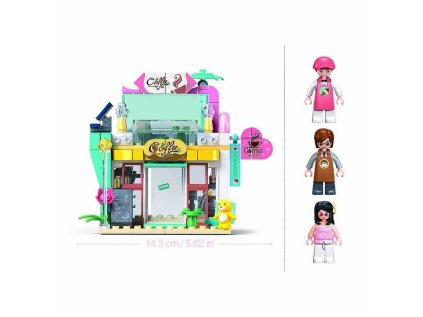 Sluban Metropolis M38-B1266 Kaviareň a zmrzlinový vozík