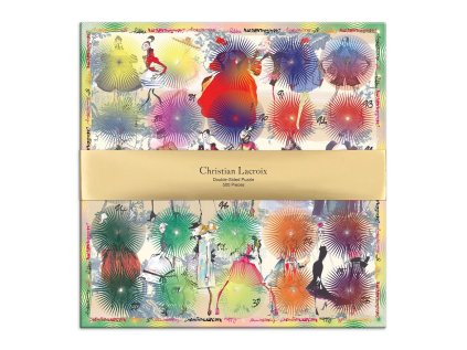 Galison Obojstranné puzzle Christian Lacroix Photocall 500 dielikov