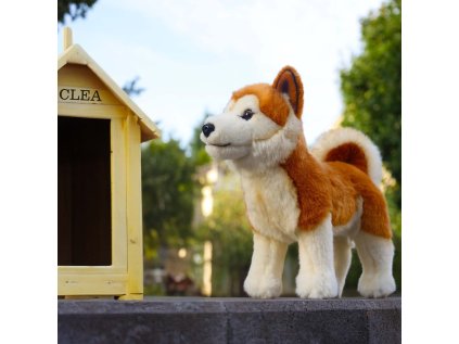 Rappa Plyšový pes akita inu 30 cm ECO-FRIENDLY