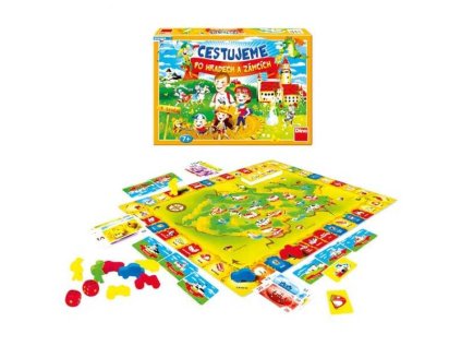 Dino Rodinná hra Cestujeme po hradech a zámcích