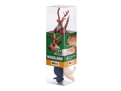 Mojo Mini svet Lesné zvieratká sada 6 ks - rôzne sady