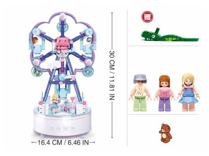 Sluban Pleyerid M38-B1170 Hracia skrinka Šťastný kolotoč