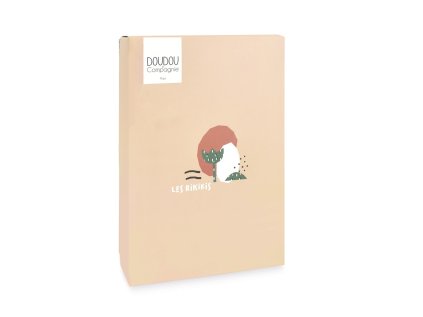 Doudou Plyšový muchláčik béžovohnedý Pes 19 cm