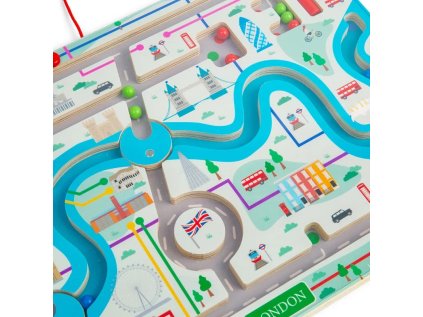 Bigjigs Toys Magnetické bludisko Londýn