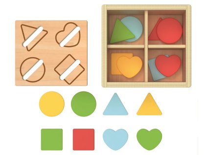 2Kids Toys Triedenie tvarov a farieb