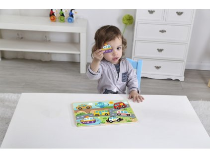 2Kids Toys Vkládacie puzzle Doprava
