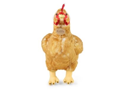 Rappa Plyšová sliepka stojaca 33 cm s vajcom ECO-FRIENDLY