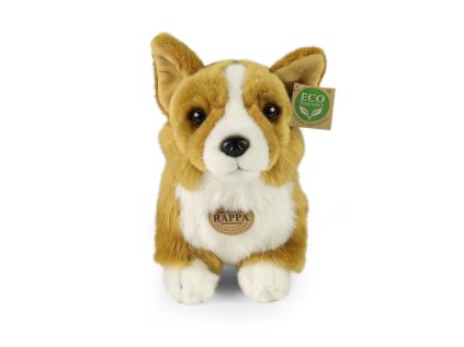 Rappa Plyšový pes corgi 32 cm ECO-FRIENDLY