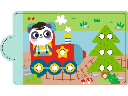 2Kids Toys Magnetická hra Triedenie farieb s dinosaurom