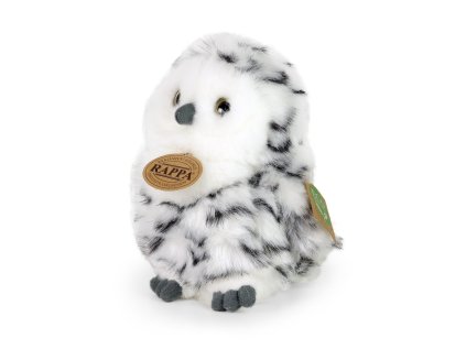 Rappa Plyšová sova melírovaná 17 cm ECO-FRIENDLY