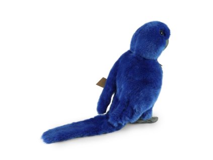Rappa Plyšový papagáj modrý Ara hyacintový 25 cm ECO-FRIENDLY