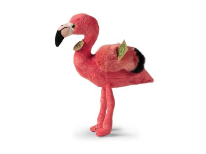 Rappa Plyšový vták plameniak 23 cm ECO-FRIENDLY