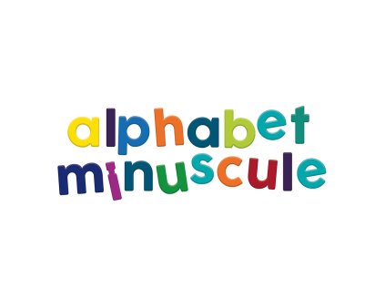 Vilac Drevená magnetická abeceda Malé písmená 80 ks