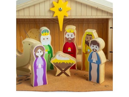 Bigjigs Toys Drevený Betlehem