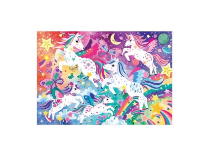 Mudpuppy Puzzle Kúzelní jednorožci 100 dielikov