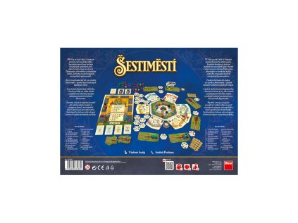 Dino Strategická hra Šesťmestie CZ/SK