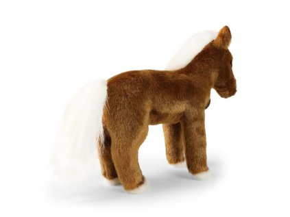 Rappa Plyšový kôň hnedý stojaci 23 cm ECO-FRIENDLY