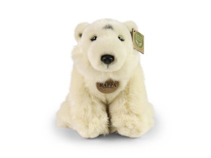 Rappa Plyšový medveď ľadový 30 cm ECO-FRIENDLY
