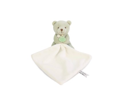 Doudou Môj malý medvedík 10 cm svetlo zelený