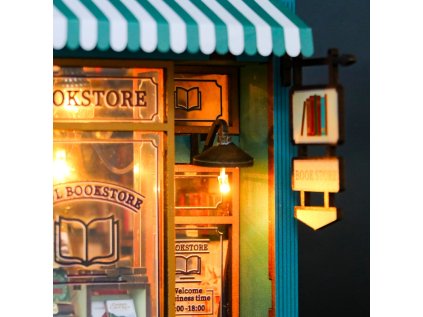 2Kids Toys 3D skladačka Zarážka na knihy Kníhkupectvo duše