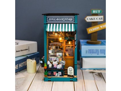 2Kids Toys 3D skladačka Zarážka na knihy Kníhkupectvo duše