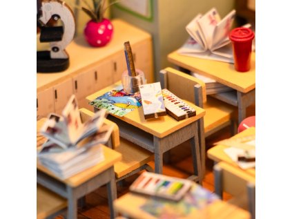 2Kids Toys Miniatúra domčeka Školská trieda