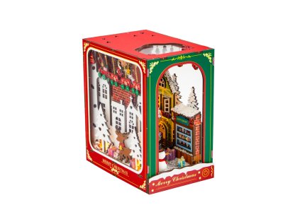 2Kids Toys 3D skladačka Zarážka na knihy Biele Vianoce