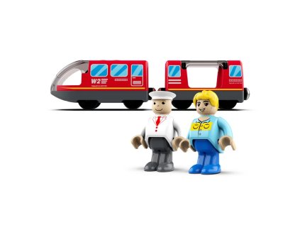 2Kids Toys Elektrický mestský vlak červený