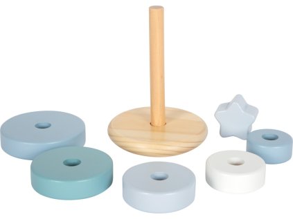 small foot Nasadzovanie na tyč Veža modrá